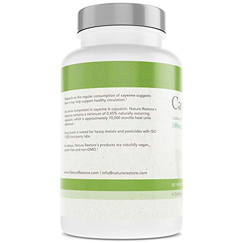 NutriMali Cayenne Pepper Organic - 90 Vegan Capsules | High Strength Up To 1500mg Natural Herbal Supplement Zero Fillers 100 Natural Eco Friendly Packaging - View #8