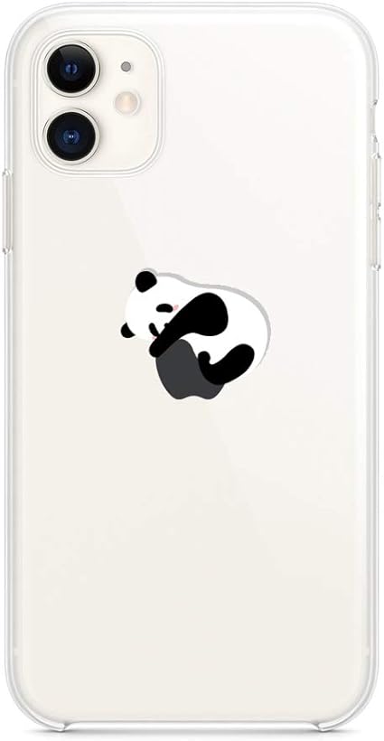 Amazon Co Jp Iphoneケース クリアケース ソフトtpu素材 透明 Iphone7 8 パンダ 家電 カメラ