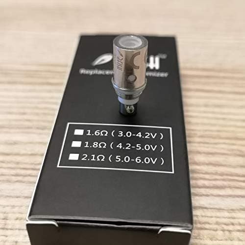 3FISH Bottom Vertical Replace BBC Filter - ET BVC 1.6 ohm - Perfect for K1 ET-S ET CE5S - 5pcs / Pack (1.6 ohm)