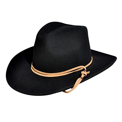 Bailey W05LFK Men's Joe Eder Hat, Black - M - Thumbnail 4