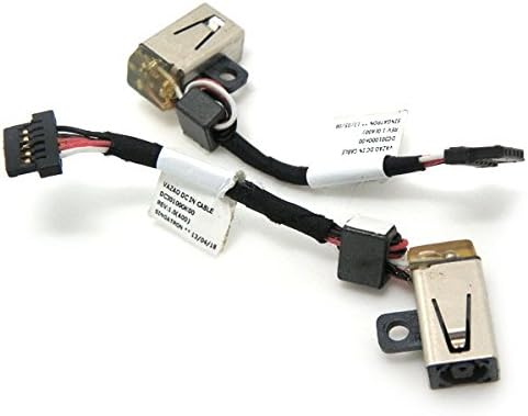 DC Jack Power with Cable Harness for DELL XPS 12 9Q23 9Q33 NVR98 DC30100OK00