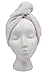 Turbie Twist White Super-Absorbent Hair Towel Cotton 1 Pack