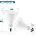 BR30 LED Bulbs, LuminWiz 9W Flood Light Bulb Dimmable, 65W Equivalent 5000K 750lm Crystal White,Medium Base (E26),UL/Energy Star,Pack of 4