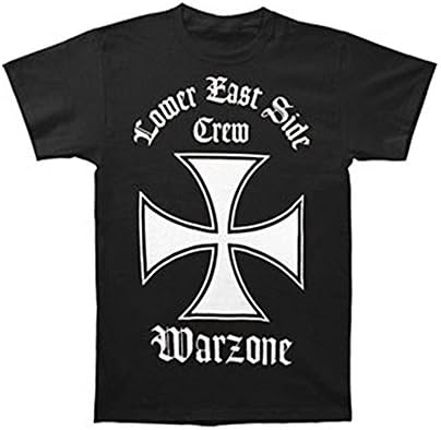 Warzone Men's Iron Cross T-shirt Black