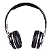 Contixo KB-2600 Kids Bluetooth Wireless Headphones | 85db Volume Limiter Limiting, Built-in Microphone Includes AUX Wired Audio Cable Kid Safe for Boys Girls (Black)