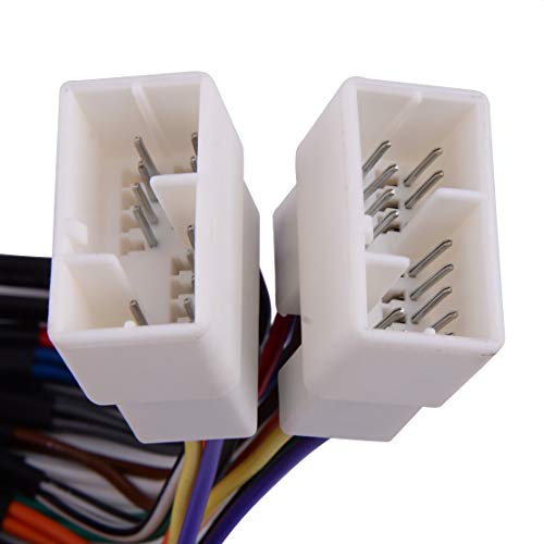 CITALL AUX CD changer navigation XM radio iPod adapter Y cable splitter Fit for Honda Accord Civic - Thumbnail 2