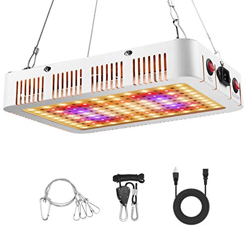 Ismile 1000W LED Grow Light Full Spectrum Veg and Flower Indoor Plants ...