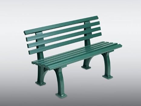 Panchina In Plastica Verde