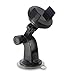 TechMatte MagGrip Magnetic Car Phone Mount - Dashboard/Windshield Mounted Universal Car Phone Holder w/Bonus Magnetic Device Clamp (Black)