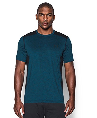 Under Armour Men's Raid Short Sleeve T-Shirt, Peacock (779), Large