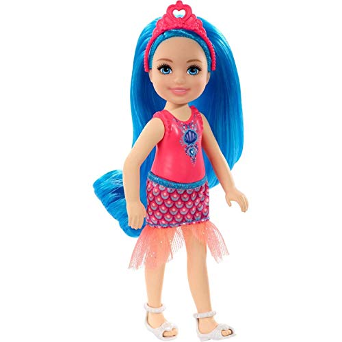 barbie doll with blue hair