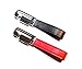 Mehr USB Flash Drives & Detachable Car Keychains, Genuine Leather Valet Key Chains, Black Red USB Gift Set