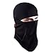 Aegend Thicker Balaclava Ski Face Warmer, Fleece Neck Warmer Snowboard Hat Outdoors Helmet Liner Fit for Women Men Adults Youth Kids Deep Black