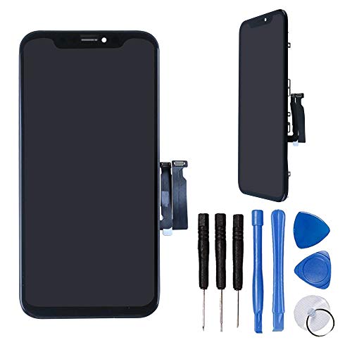 for iPhone XR Digitizer Screen Replacement - Ayake 6.1" LCD Display Touch Screen Assembly with All Repair Tool Kits Compatible Models A1984, A2105, A2106, A2108 - Thumbnail 7