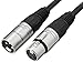 AmazonBasics XLR Male to Female Microphone Cable - 25 Feet, Black primary