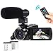 Video Camera Camcorder,ACTITOP 1080P FHD Camcorder 24.0MP 16X Digital Zoom Vlogging Camera for YouTube with Microphone, Remote Controller and 2 Batteries