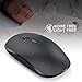 Nulaxy 2.4G Ergonomic Wireless Mouse, Portable Mobile Computer Mouse Optical Mice with USB Receiver, 3 Adjustable DPI Levels, Best for Notebook, PC, Laptop, Computer, MacBook