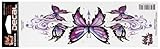 Lethal Threat Purple Butterfly Decal LT00436