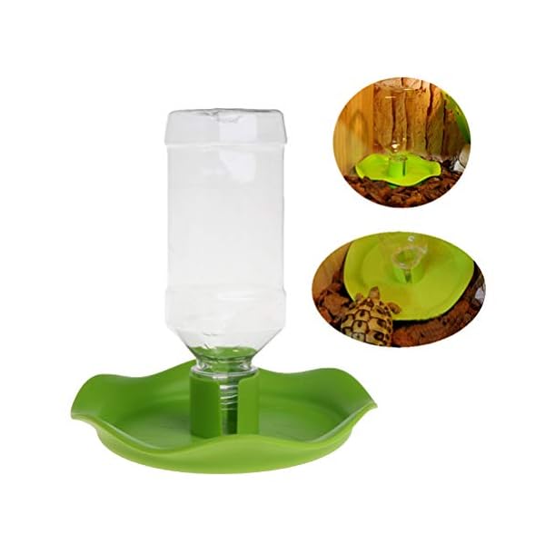 Balacoo Rettile Acqua Automatico Alimentatore Bacino Fontanella Rettile Acqua Bottiglia Tartaruga Lizard Acqua… Marca: Balacoo Balacoo Rettile Acqua Automatico Alimentatore Bacino Fontanella Rettile Acqua Bottiglia Tartaruga Lizard Acqua…