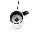 VonShef Automatic Electric Milk Frother and Heater Carafe - Stylish White