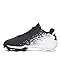 Under Armour Boys' Boys' Leadoff Low RM Jr., Black (011)/White, 12K