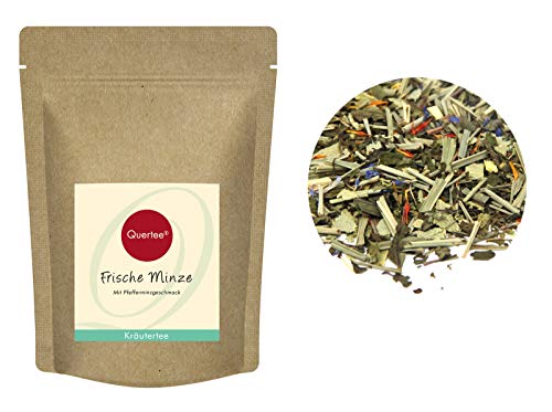Kräutertee Probierset 3 x 50 g Kräutertee Geschenkset - Sorten: Frische Minze, Kräuter Brise, Kräuter & Beeren - loser Tee von Quertee (150 g) – Bild 3