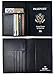 RFID Blocking Wallet Leather Passport Holder Wallet Cover Case …