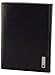 Victorinox Men's Altius 3.0 Grenoble Leather Vertical Bi-Fold Wallet with European Id Window, Black, One Size