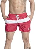 Neleus Men's Quick Dry Lightweight Shorts with Pockets