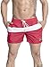Neleus Men's Quick Dry Lightweight Shorts with Pockets