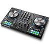 Native Instruments Traktor Kontrol S3 4-Kanal DJ Controller, 16 Pads, integrierte Soundkarte, Traktor Pro 4