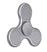 Fidget Spinner Toy Stress Reducer Portable Tri-Spinner Inner Peace Finger Toy Drop Test, Mute Bearing (Space silver（NEW Generation）