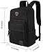 Ibagbar Vintage Canvas Backpack Rucksack Laptop Bag Computer Bag Daypack Travel Bag College Bag Book Bag School Bag Gym Bag Sports Bag Hiking Bag Camping Bag Weekend Bag Black