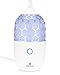 Thera-B Essential Oil Diffuser by Deneve - Best Top Rated Ultrasonic Aromatherapy Oils Humidifier and Mister - Perfect Decor Gift for a PeacefulHome Yoga Meditaion Workout or Office Space