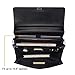 Men’s Leather Briefcases Business Office Lawyer Attache Case with Locks 15.6