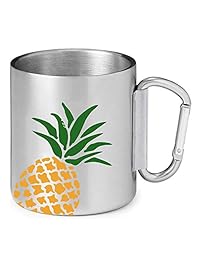 Taza de viaje de doble pared de acero inoxidable a
