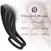 Vibrating Penis Ring with Double Ring, 9 Vibration Modes for Man or Couples Longer Lasting Erections, Wireless Remote Control Vibrating Penis Enhancer Rings Vibrator Rechargeable Waterproof