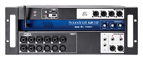 Soundcraft Ui16 16 Input Digital Wifi Mixer+App Control+Recording+(8) XLR Cables - Thumbnail 6