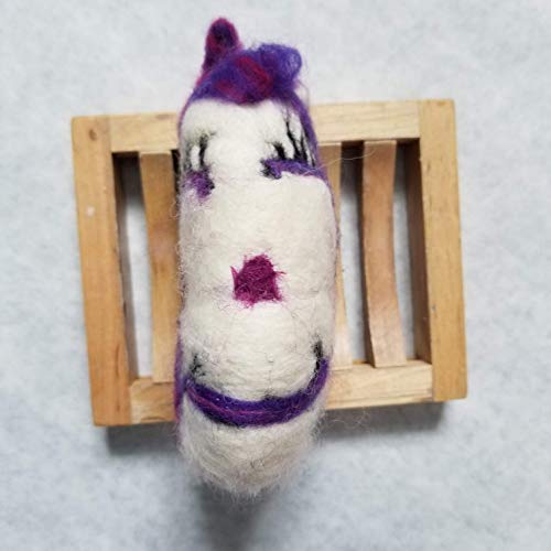 Tone Moisturizing Soap - Unicorn Hand Felted Bar