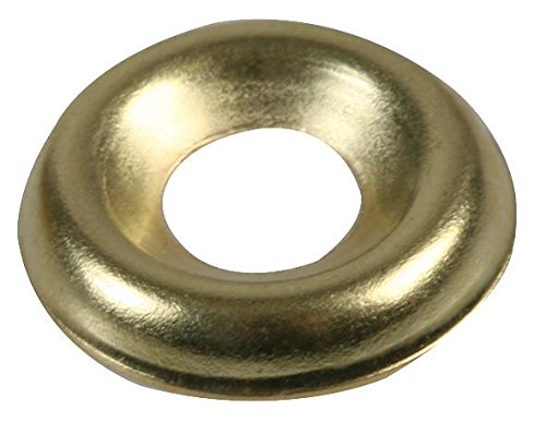 Duratool D02083 10mm Screw Cups Electro Brass, 100 Pack