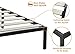 ZIYOO Bed Frame 14 Inch Wooden Slats Platform,3500lbs Heavy Duty,Strengthen Support Mattress Foundation, Quiet Noise Free, Queen