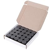 Huntz MAGNET - Ceramic Industrial Magnets - 0.79inch (20mm) Round Disc - Ferrite Magnets Bulk for Crafts, Science, hobbies - 100pcs / box