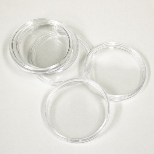 24.5mm-Quarter, Coin Capsules, 10 pack