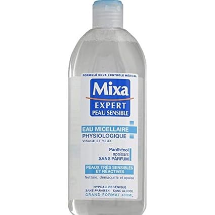 Mixa Eau Micellaire Physiologique Visage Yeux 400ml