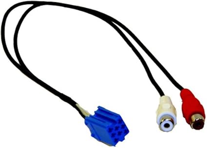 Amazon Com Blaupunkt Aux 1rca Auxiliary Input Adapter Car