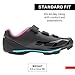 Louis Garneau - Women's Multi Air Flex Bike Shoes for Indoor Cycling, Commuting and MTB, SPD Cleats Compatible with MTB Pedals, Black/Pink, US (10), EU (41)