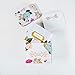 Polite Society White Floral Recipe Box | 24 Size 4x6 Recipe Cards & 12 Dividers | Vintage Style Recipe Tin