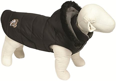 Doggy Things Puffa Jacket, L, Black