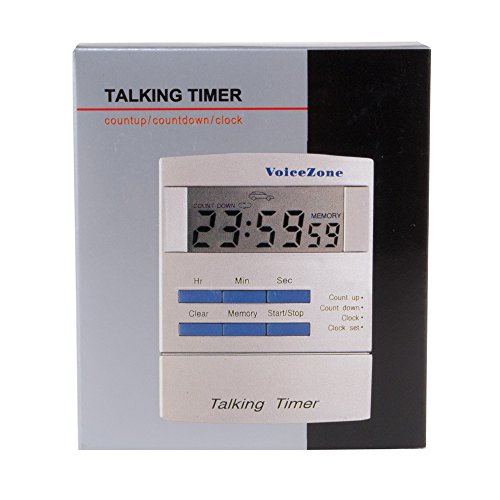 `Talking Clock &amp; Timer w/Alarm