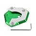 Areyourshop Motorcycle Kickstand Side Stand Foot Pad For Kawasaki Z650 Z900 2017 Green